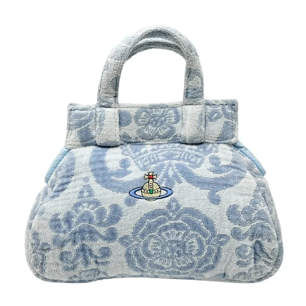 Vivienne Westwood Vintage Orb Logo Mini Bag Magnet Blue [105968] - Picture 5 of 12